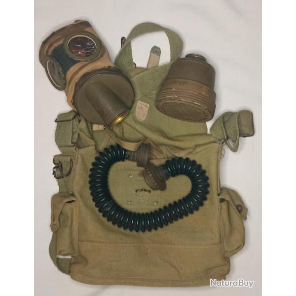 Masque ANP-31 anti gaz arm�e fran�aise 1940 WW2