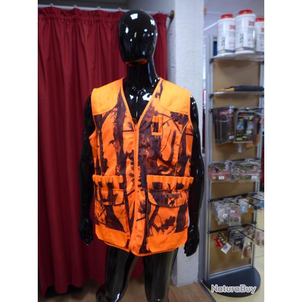 Gilet PERCUSSION Stronger Ghost Camo, Neuf