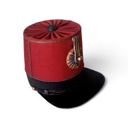 casquette d'Afrique au r&egrave;glement de 1833 pour officier