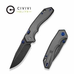 Couteau Pliant Civivi Brova Lame Acier CPM S35VN Manche Aluminium Gris Top Liner Lock CE250931