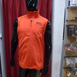 Gilet HARKILA Teko Fleece Waistcoast, Rouge, Neuf