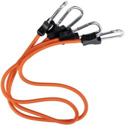 Tendeur sandow &agrave; mousqueton 90 cm orange Fosco 36 in (lot de 2)