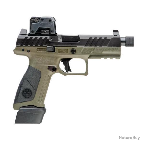 *Pan le Pack ! Pistolet Beretta APX A1 Tactical Pack MPS-C2 - 2 MOA - Full Size - 17 cps - 34202357