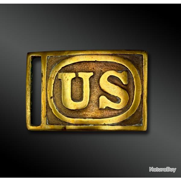 BOUCLE de CEINTURE - Etats-Unis - XIX�me si�cle [SANS PRIX DE RESERVE]