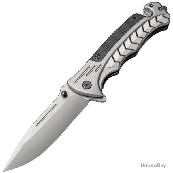 Couteau pliant de secours Elitedge Rescue Gray