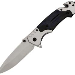 Couteau pliant de secours Elitedge Field Rescue Black
