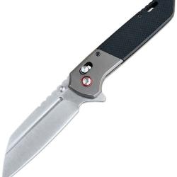 Couteau pliant Elitedge Sheepfoot Black