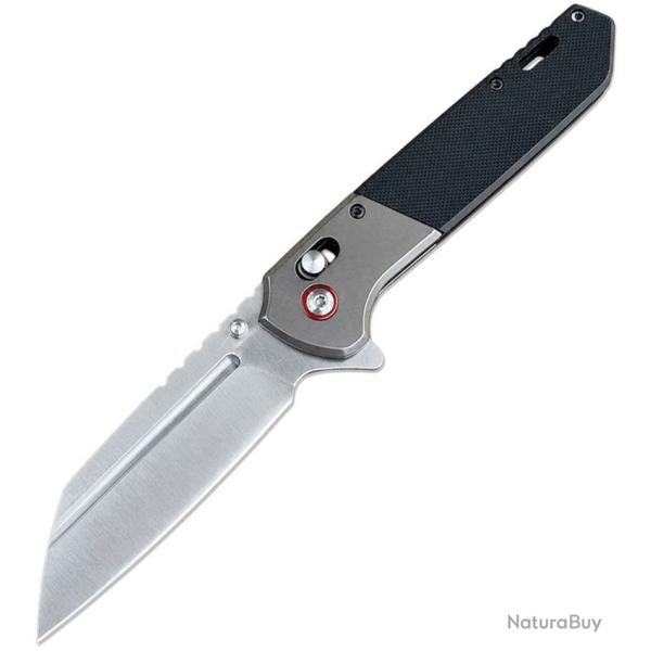 Couteau pliant Elitedge Sheepfoot Black