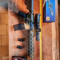 Carabine semi automatiqueTIPPMANN Arms M4-22 ELITE-L FDE 16" cal.22 Lr