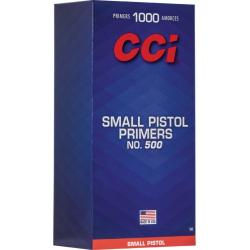 1000 amorces CCI 500 small pistol
