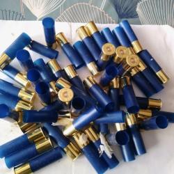 lot de 100 douilles cal 12/76 chedite