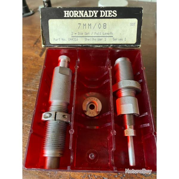 Jeu d'outils HORNADY pour calibre 7.08 Rem