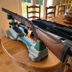 Fusil superpos&eacute; Huglu sporter 12/76