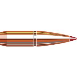 Boite de 100 Ogives Hornady 7MM .284 162Grs SST