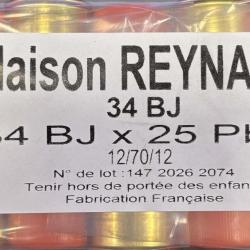Cartouches jocker (Maison Reynaud) LA34 calibre 12/70 34g bj n&deg; 9