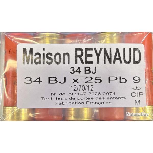 Cartouches jocker (Maison Reynaud) LA34 calibre 12/70 34g bj n� 9