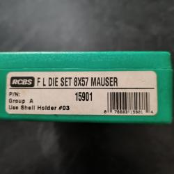Outils RCBS 8x57 Mauser