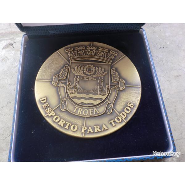 coffret m�daille bronze desporto para todos