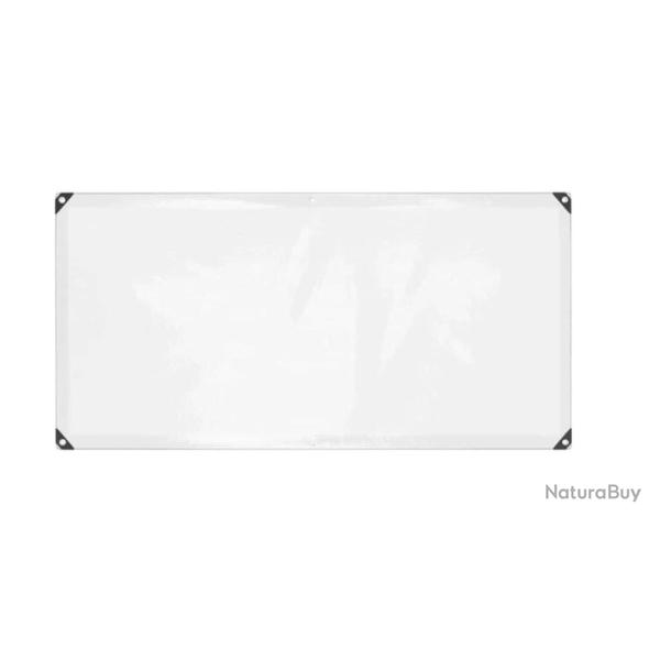 B�che transparente poly�thyl�ne 1x2 m avec oeillets r�sistante �tanche