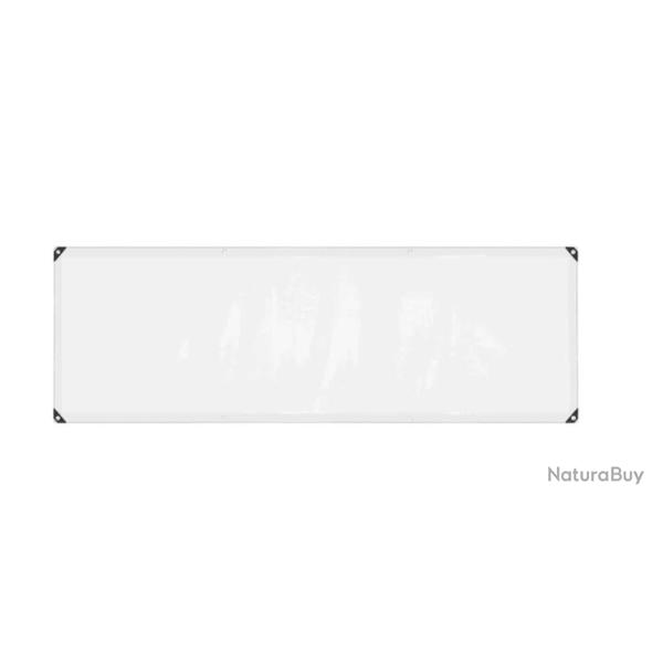 B�che transparente poly�thyl�ne 1x3 m avec oeillets r�sistante �tanche