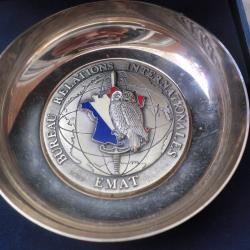coffret coupelle E.M.A.T bureau relations internationales