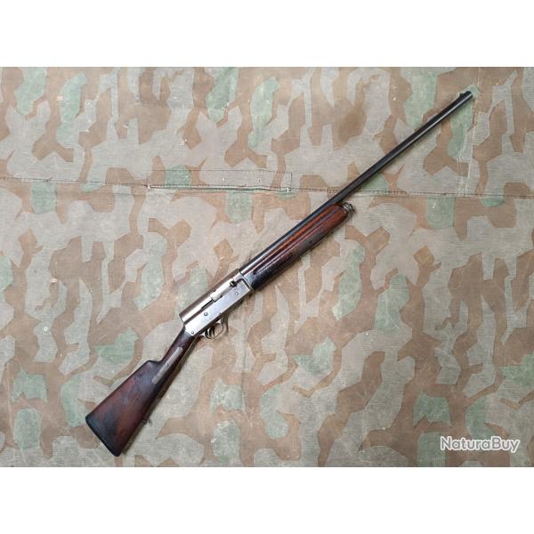 Fusil Browning Auto 5 boitier acier RARE variante Arm�e Fran�aise