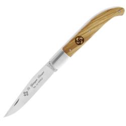 Couteau pliant Le Fid&egrave;le "Le Yatagan Basque" Olivier