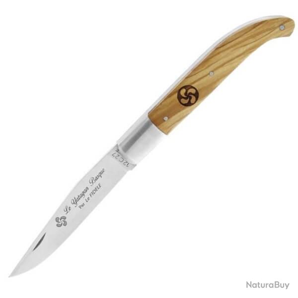 Couteau pliant Le Fid�le "Le Yatagan Basque" Olivier