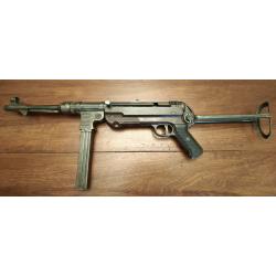 MP40 allemand - fabrication ERMA de 1943 - neutralis&eacute; nouvelles normes - monomatricul