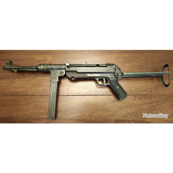 MP40 allemand - fabrication ERMA de 1943 - neutralis� nouvelles normes - monomatricul