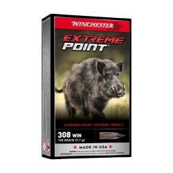MUNITION WINCHESTER EXTREME POINT 308 150gr