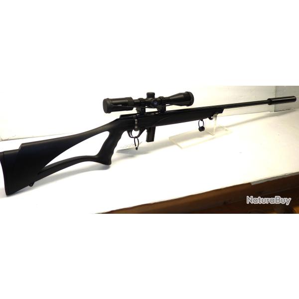 PACK PROMO CARABINE ROSSI  MODELE 8122 - CAL 22LR + LUNETTE 3-9 X 40 + SILENCIEUX- IDEAL NUISIBLES