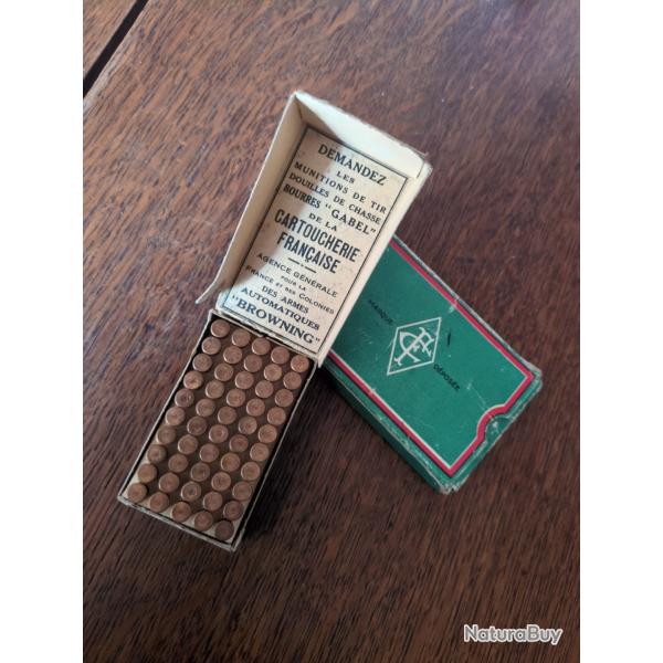 Lot Boite de munitions de collection 22lr ( bo�te pleines )