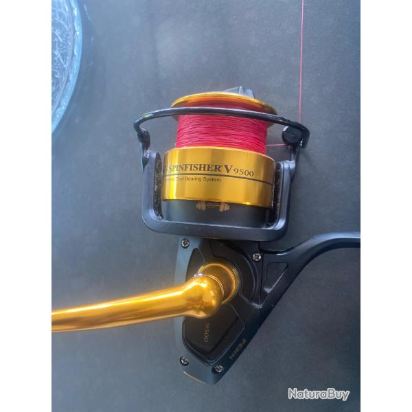 Canne atc ms1 avec moulinet Penn spinfisher v9500