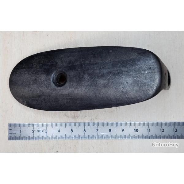 Ancienne plaque de couche en acier, avec poin�ons et marquages. A identifier