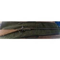 Fusil &agrave; broche monocoup cal. 16