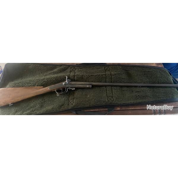 Fusil � broche monocoup cal. 16