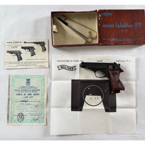 Pistolet 7,65 Manurhin licence Walther PP