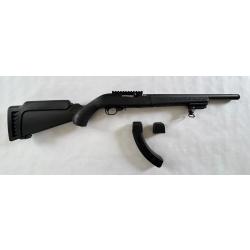 Ruger 10/22 Take-Down canon lourd flut&eacute;