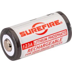 Pack 2 batteries LFP123 Li-Fe-Ph rechargeables Surefire