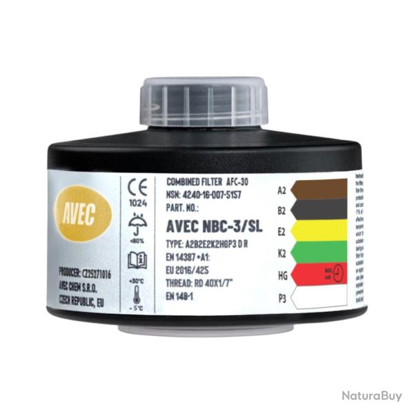 Cartouche Abek2Hgp3Dr (Civil) - Noir - Duree De Vie 20 Ans/Plastique