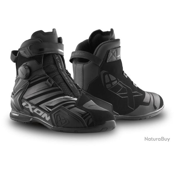 Bottes Ixon Bull2 Waterproof Ultra - Noire - Taille 46