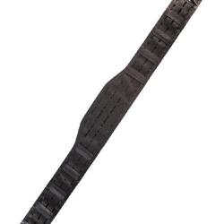 Laser Slim Grop Padded Belt- Noir - L