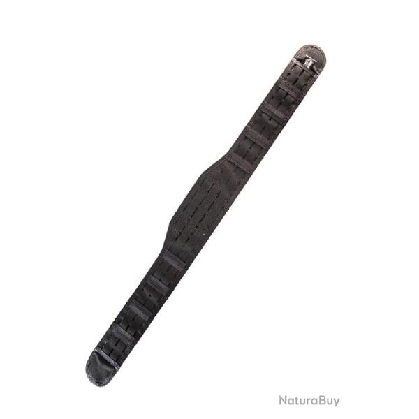 Laser Slim Grop Padded Belt- Noir - L