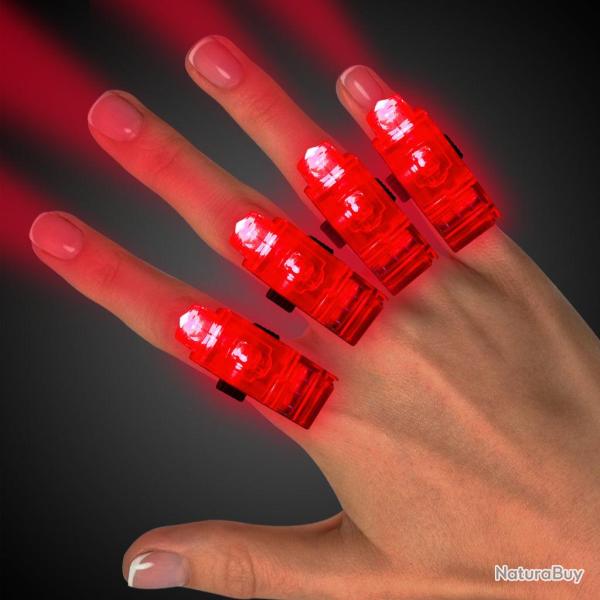 Finger Light Red 3 Mm