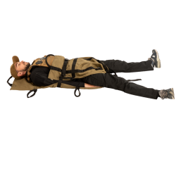 Combat Litter Textile - 186X68 Cm - Charge Maxi 300Kg - Vert