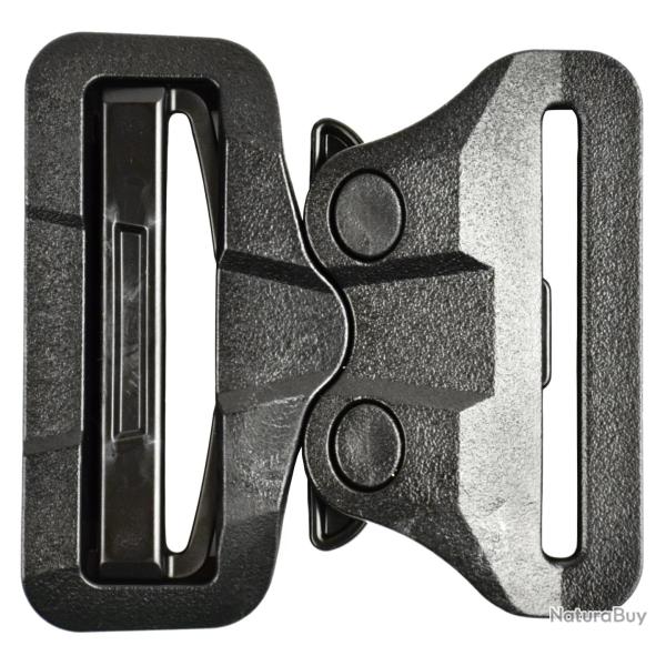 Boucle Cobra 50Mm Ajustable Male Et Femelle, Griffe Longue, Noir,