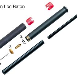 Vis De Rechange Noire Pour Etui Baton