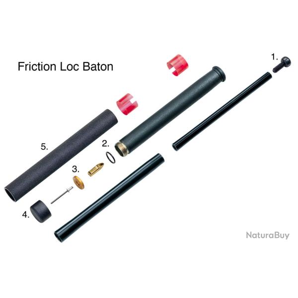 Vis De Rechange Noire Pour Etui Baton