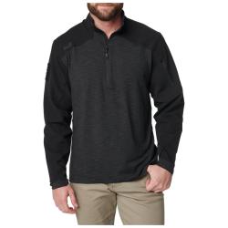 Chemise Rapid Response Quart Zip - True Black - S